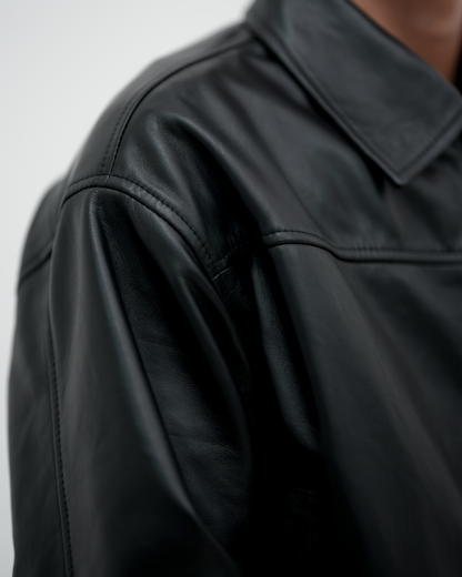 Carbon Black Jacket(Sheepskin)