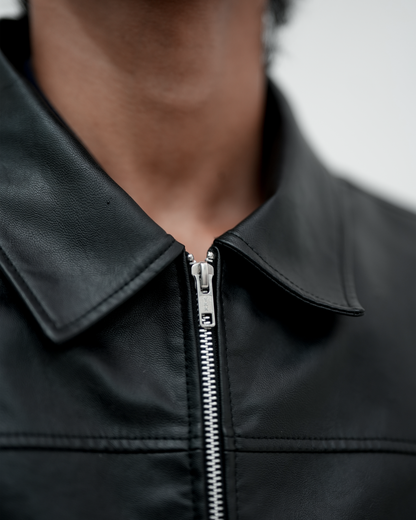 Carbon Black Jacket(Sheepskin)