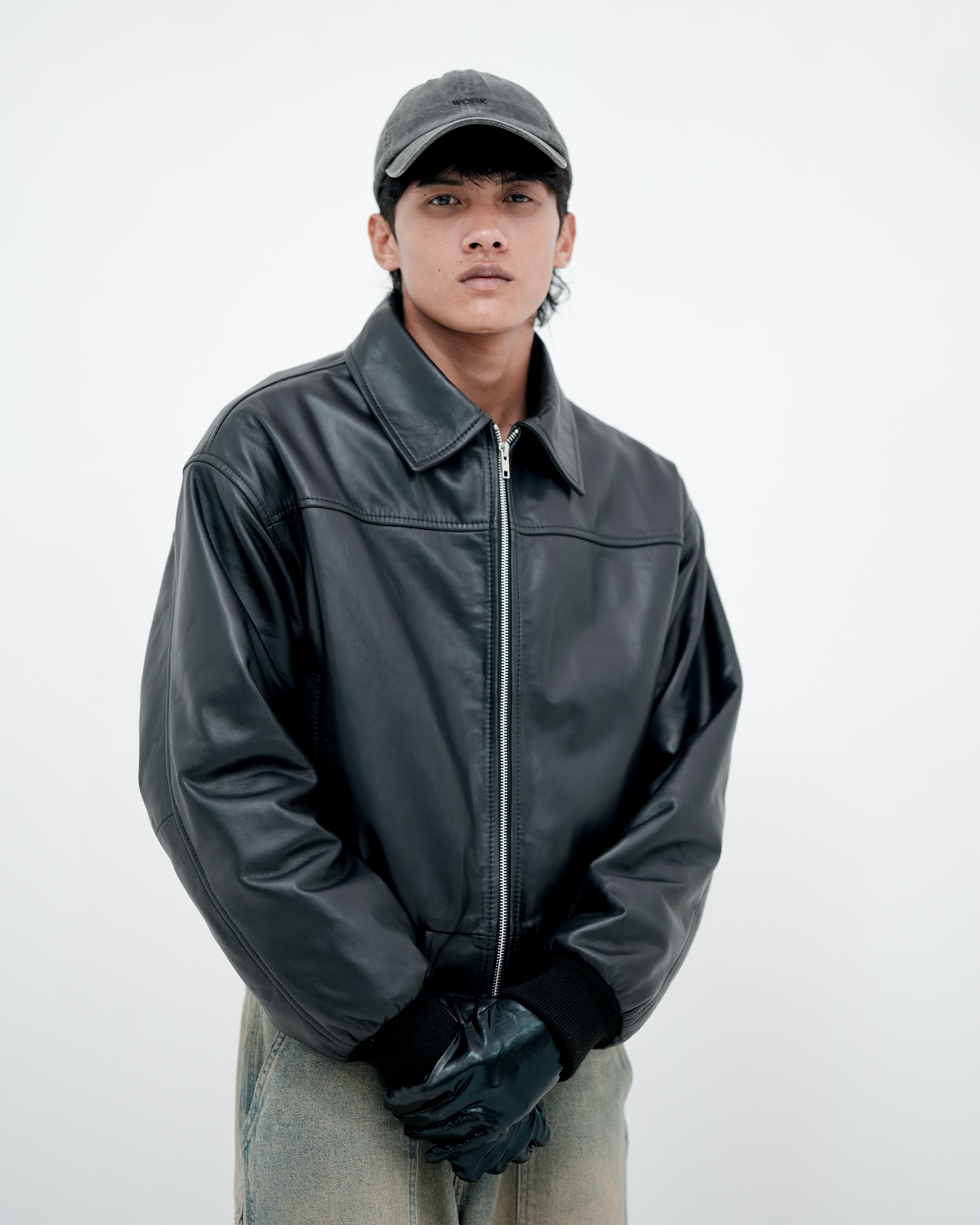 Carbon Black Jacket(Sheepskin)